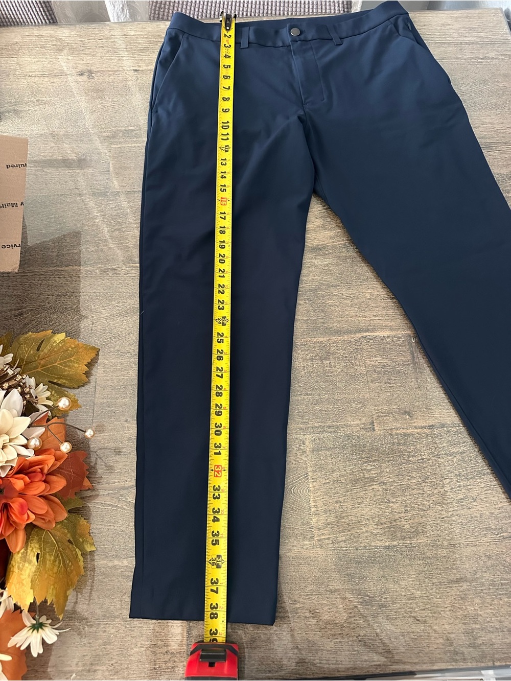 Lululemon ABC Slim-Fit Trouser 29" *Warpstreme True Navy - Picture 15 of 15